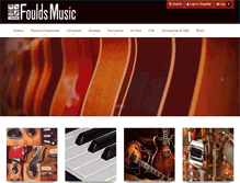 Tablet Screenshot of fouldsmusic.co.uk